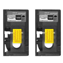 2X Adaptateur de Cassette VHS-C pour pour RCA pour Adaptateur de Cassette VHS-C SVHS VHS Pas pour 8 Mm/MiniDV/Hi8