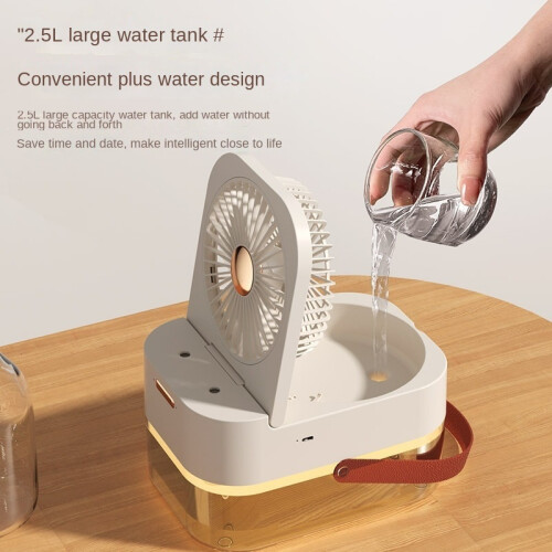 Mini Ventoinha USB com Humidificador e Nebulizador 1