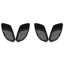 4PCS Air Vent for Real M3 Model Car Front Air Scoop Bonnet Vent Hood Vent Louvers For- E90 E91 E92 E93 M3 ABS