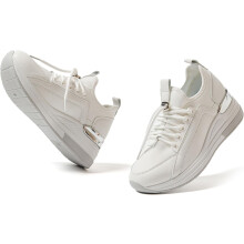 Damen-Triksschuhe Sportliche Schuhe Bequem Atmungsaktiv Modern Weiß 39 EU — jomix damen sneaker, damen slip on schuhe