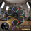 Electronic LED Bluetooth Boxing Punching Target Music Boxing Machine LED — boxing shield, boxing training 6