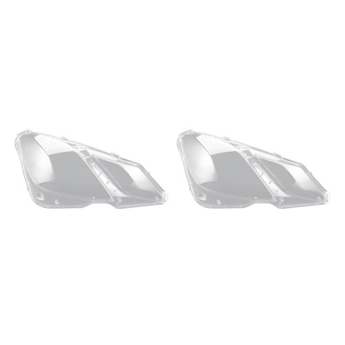 2X Right Side RH for   W207 E-Coupe 2009-2012 Headlight Lens Cover Headlight Shade Shell