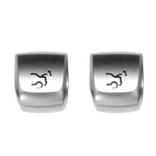 2X Rear Trunk Control Button Trunk Repair Button Cover for W205 W253 W213 W222(Standard)