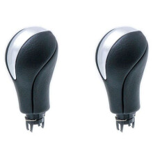 2X 4910-JK03A Gear Shift Knob for QX56 G25 G37 FX37 EX37 QX70 Q60 QX50 34910-1LA6C Black