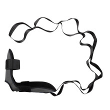 (Grey) Ankle Rehabilitation Strap, Foot Drop Corrector Foot & Calf Stretcher, Muscle Training Resistance Rope