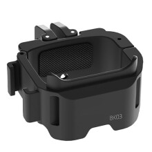 Quick Release Adapter Mount for Pocket 3 Cat Ear Tabletop Bicycle Windshield Adapters for Pocket 3 Black