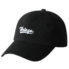(Black) All Season Adjustable Baseball Cap For Men Women Big Head Can Wear Baseball Cap for Sports Casual Wear