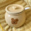 (Emo Bear) Ceramic Storage Jar Food Grade Storage Jar for Kitchen 3