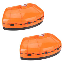 2X Universal Brush Cutter Shield Lawn Mower Guard  Plastic Grass Trimmer Blade Protector Cover for 26mm/28mm