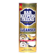 Bar Keepers Friend Pulverrengörare (21 oz - 4-pack) - Mångsidig Rengörare & Fläckborttagare - Badrum, Kök & Utomhus