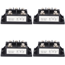 4X MDS150A 3 Phasen Dioden Brücken Gleichrichter 150A Amp 1600V Kupfer 150 Celsius 80X40X33Mm Metall Gehäuse Dioden Brücken Steuerung