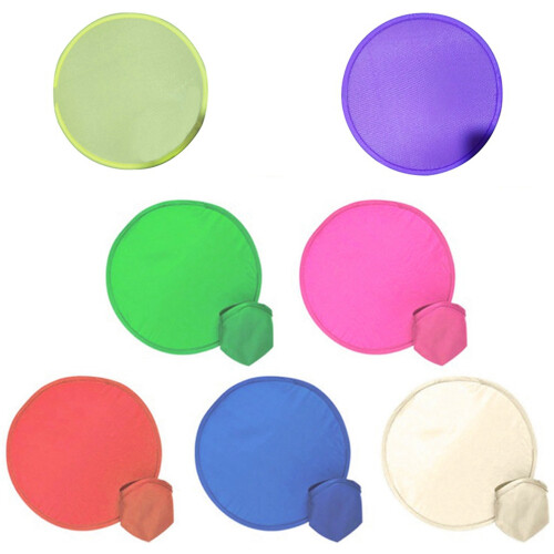 2X Foldable Round Fan-Green 1