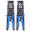 2Pc Durable Coax Compression Crimper Tool BNC/RCA/F Crimp Connector RG59/58/6 Cable Wire Cutter Crimping Plier 1