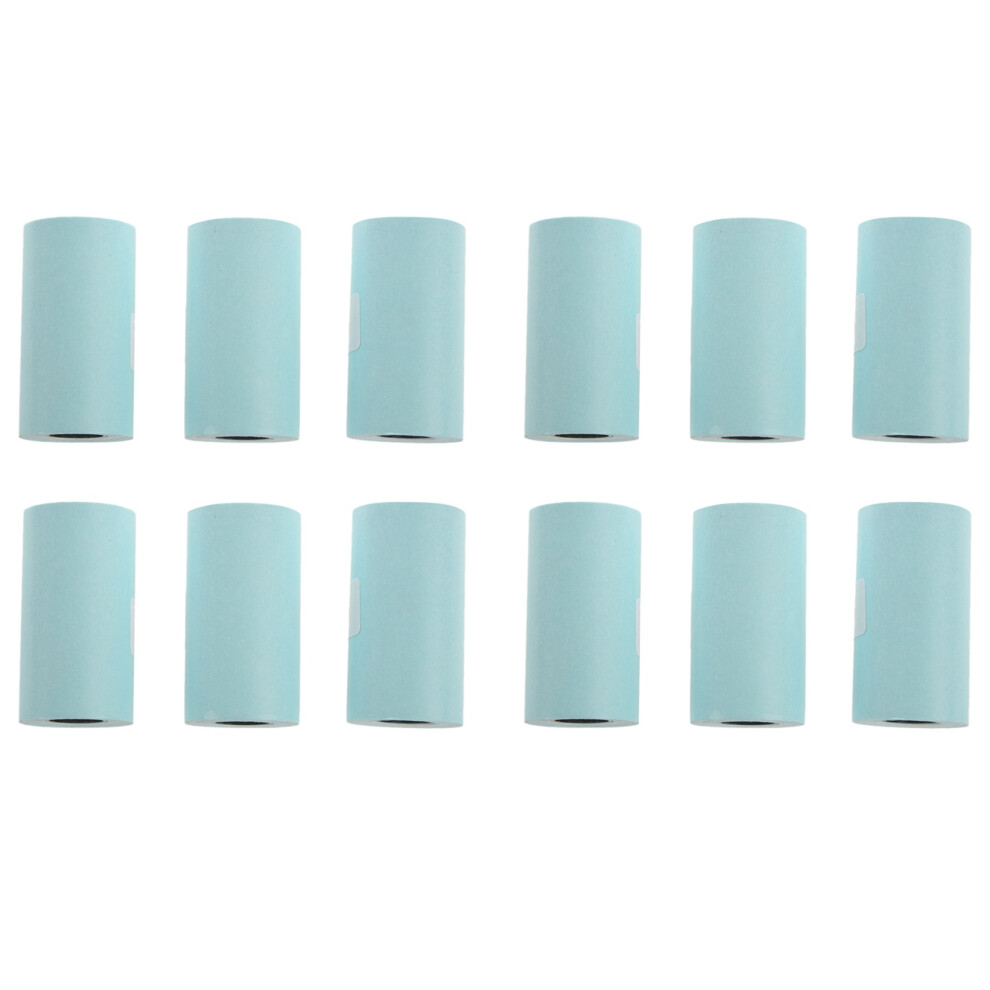Photos - Accessory 12 Rolls Printing Sticker Paper Photo Paper for Pocket Photo Printer Paperang P1 P2 Bill Receipt Papers