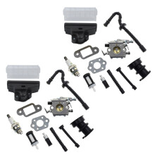 2X Carburetor Air Filter Kit for 021 023 025 MS210 MS230 MS250 250 Chainsaw 1123 120 0605, 1123 160 1650