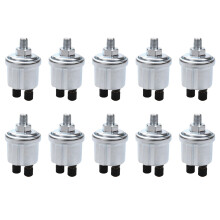 10X Universal Vdo ÖL Druck FüHler 0 Bis 10 Bar 1/8 Npt Generator Teil 10 mm Besatzung Stecker Alarm Druck FüHler ÖL Druck Stecker