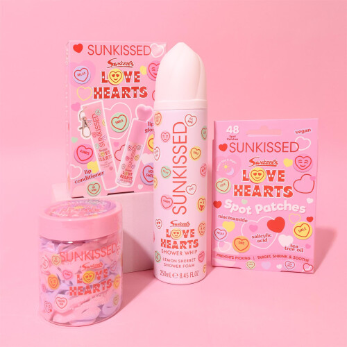 Sunkissed x Love Hearts Self Care Gift Set