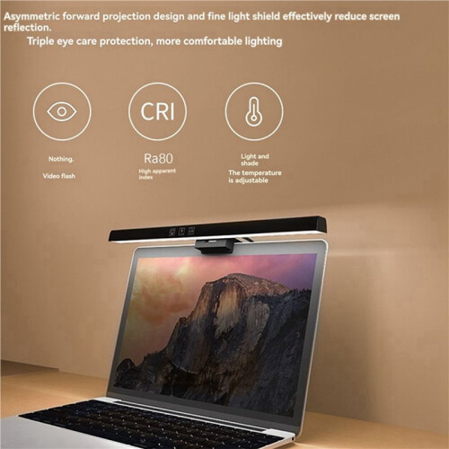 2X LED Desk Lamp Monitor Light Bar PC Computer Dimmable Screen Light 50cm Office Study Reading Hanging Table Lamp 2
