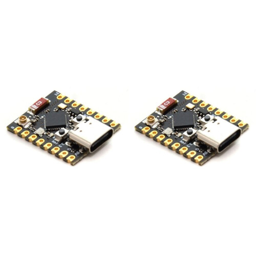2X ESP32-C3 SuperMini V2  Entwicklungsboard ESP32 C3  WiFi  IOT Board Antenne RGB für  MicroPython