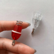 (Blue) Mini LED Deep Drop Underwater Fishing Squid Fish Lure Light Lamp Fishing Products