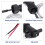 2X Water Flow  FS-10 100V High Precision Level Sensor Adjustable Water Level Control Float Level 4