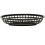 BLACK PLASTIC OVAL BASKET (PACK 12) 24x16cm 1