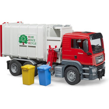 Bruder Toys 03761 Man TGS Side Loading Garbage Truck