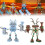 (Blue)Lot de blocs de construction robot My Singing Monsters Wubbox figurines modèles jouets 9
