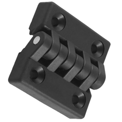 3X Hinge for Barrier,  Bearing, Plastic, Robust, 40 x 40 mm 1