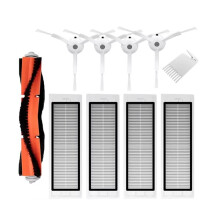 Compatible with Mi Robot 1 / 1S SDJQR01RR SDJQR02RR SDJQR03RR E3 S4 S4 Max S5 Main Side Brush Dust Bag Replacement Parts
