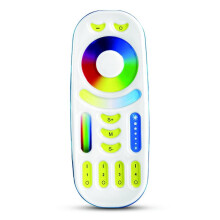 MiBOXER FUT092 4-Zonen 2.4GHz RF RGB CCT/RGBW/Einfarbiger Touch-Dimmerschalter Fernbedienung für LED-Lampe/Controller