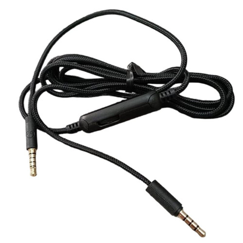Detachable Gaming Headset Cable Replacement for  G Pro / G433 / G233,Wire with Inline Mute  and Volume