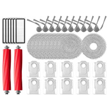 For QV 35A / QV 35S Robot Vacuum Cleaner Main Side Brush Mop Cloth Hepa Filter Dust Bag Spare Parts