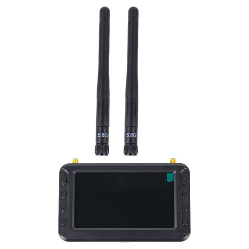 Monitor FPV RC HD 5.8G 4.3 Polegadas 40CH Recepção Sem Fio de Transmissão de Imagem Antena Dupla para Drone Quadcopter FPV RC