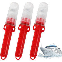 3Pcs Boat Flares, Marine Flares,Visual Distress Signals for Boats, Waterproof and High Visibility for Fishing Vessels