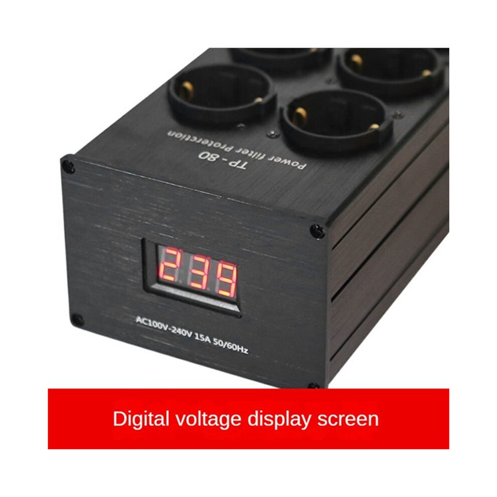 Overloading Power Socket TP80 Power Filter Socket Noise Reduction Overload Protection Voltage ...