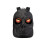 3D LED Skull Backpack Hard Shell Motorcycle Bag with Programmable Eyes App Control Storage Bag for Travel Cycling Black 1