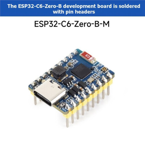 ESP32-C6-Zero-B-M Ontwikkelbord  Ontwikkelbord WiFi 6  5 RISC-V Microcontroller Module voor DIY 2