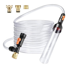 Gravel Vacuum für Aquarienwasserwechsel, Fischbeckenreinigungswerkzeuge, Siphon Universal Schnellpumpe für Aquarienwasserwechsel