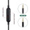 Detachable Gaming Headset Cable Replacement for  G Pro / G433 / G233,Wire with Inline Mute  and Volume 4