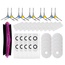 Voor Midea V12 Stofzuiger Hoofd Zijborstels HEPA Filters Moppen Stofzakken Vervangende Onderdelen Accessoires (41 Stuks)