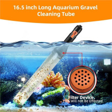 Gravel Vacuum für Aquarienwasserwechsel, Fischbeckenreinigungswerkzeuge, Siphon Universal Schnellpumpe für Aquarienwasserwechsel