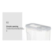 3D-Drucker PLA-Filament Trocknungsbox Materialablage Doppelschichtversiegelung 2,5L Feuchtigkeitsgeschützter Aufbewahrungsbehälter