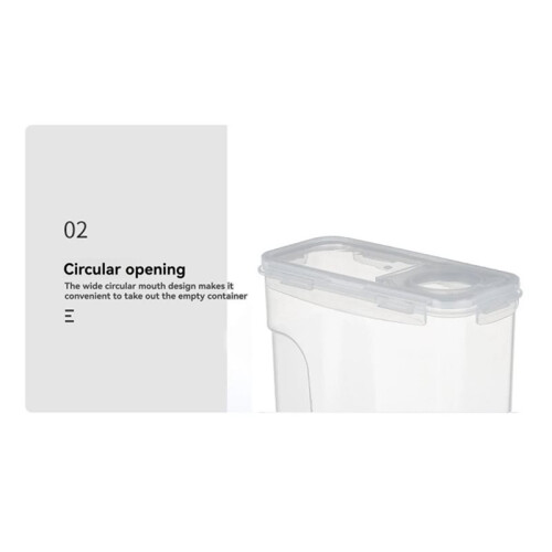 3D Printer PLA Filament Drying Box Material Tray Double Layer Sealing 2.5L Moisture Proof Storage Container