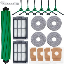 Accessoire Kit voor 405 Combo, 505 Combo Robotstofzuiger, Hoofdborstel, Filter, Stofzakken, Mop Pads, Zijborstels