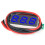Medidor de Voltagem Digital  LED 0,28 Polegadas  0-100V Testador de Voltagem para Carro Moto Detector LED Azul 10 Peças 2
