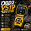 V519 OBDII Scanner Professional Engine Fault Code Reader with Live Data and Battery Voltage Monitor 4