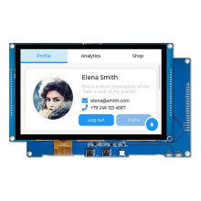 7 Inch ESP32-S3 Touch Display 800x480 Capacitive Screen WiFi LVGL voor Dual-Core 240MHz Onboard Antenne