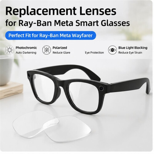 Replacement Lens for  Meta HD Transparent  Light Blocking Lenses for  Meta RW4006 RW4008 B 2