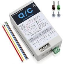 AC Soft Start Kit 08-16A for 1.75-3.5 Ton 230V HVAC Air Conditioner, with Reverse Motor Protection,for Home, RV